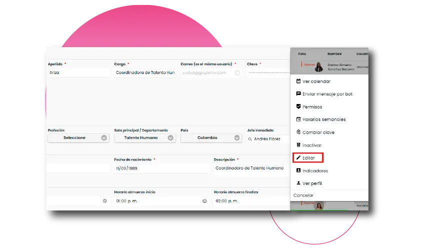 control de teletrabajo