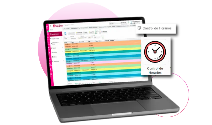 crear usuarios control de teletrabajo