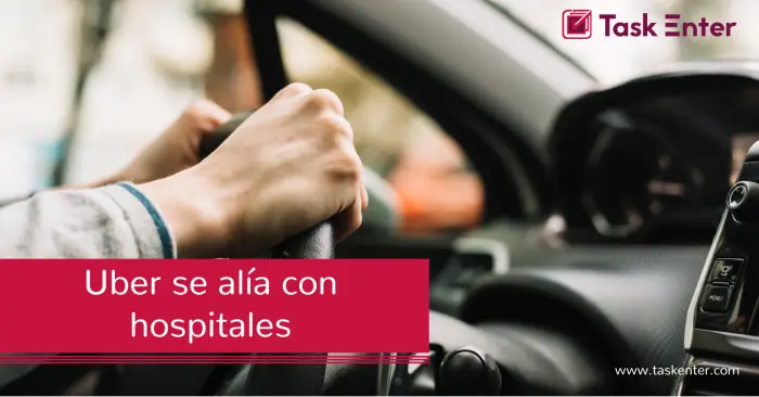Uber se alía con hospitales 